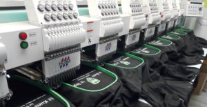 vez po zelji na tekstilu