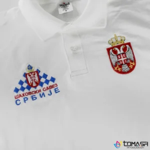 sahovski savez vez na polo majici