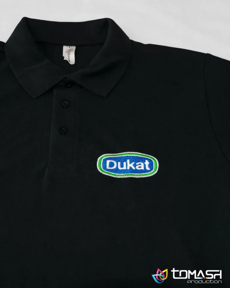 polo majica sa vezom logotipa dukat